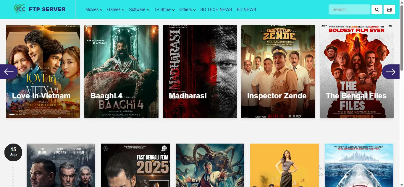 FTP Server Dashboard